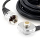 Kawasaki Mule / Teryx NMO or Magnetic Antenna Mount by Rugged Radios